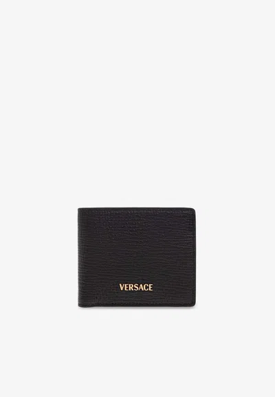 VERSACE MYTH BI-FOLD LEATHER WALLET
