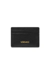 Versace Myth Card Holder In Black