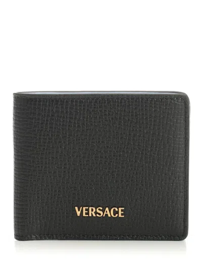 Versace Myth Wallets Black