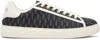 Versace Greca Jacquard Canvas Sneakers In Blue