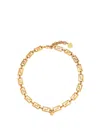 Versace Greca Necklace In Oro