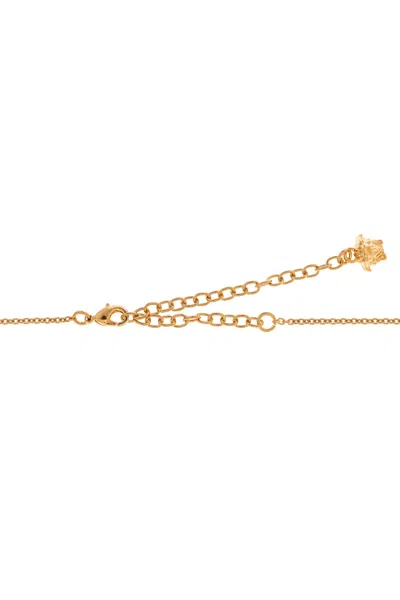 Versace Necklace With Charms In Gold