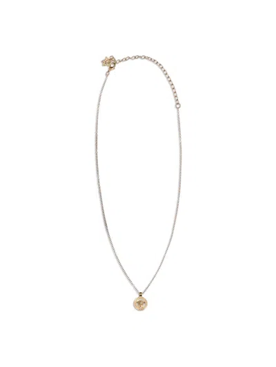Versace Medusa Necklace In Gold