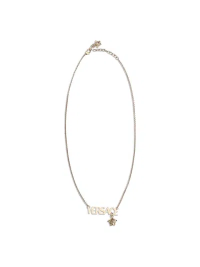 Versace Necklaces In Green
