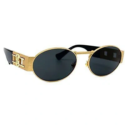 Pre-owned Versace New,  Sunglasses Mod.2264 1002/87 Authentic In Black