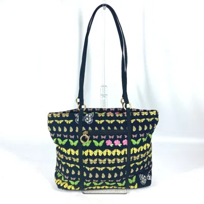 Pre-owned Versace Nylon Canvas Shoulder Bag Tote Bag () In Multi