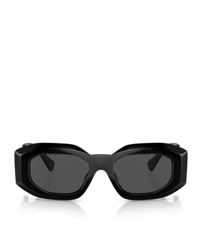Versace Nylon Sunglasses In Black