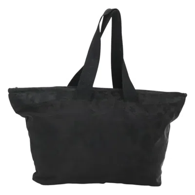 Pre-owned Versace Nylon Tote Bag () In Black