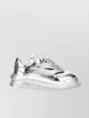 VERSACE 'ODIESSEA' CHUNKY METALLIC SNEAKERS