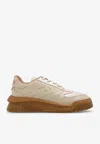 Versace Odissea Chunky Low-top Sneakers In Beige
