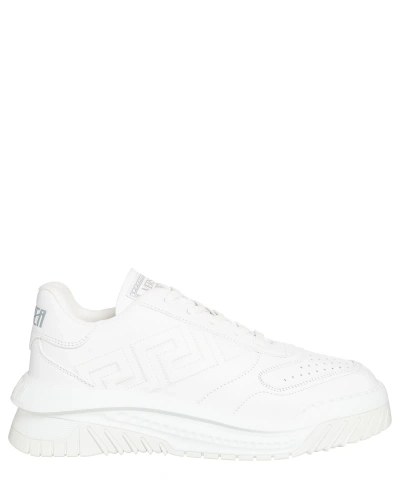 Versace Odissea Greca Sneakers In White