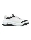 Versace White And Black Sneaker With Inserts And Chunky Sole In P Black White Palladium