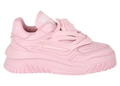Pre-owned Versace Odissea Sneakers (women's) In Rose