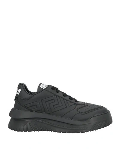 Versace Odissea Woman Sneakers Black Size 9 Leather