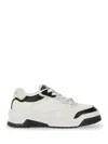 Versace Low Top Sneakers In White