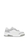 Versace Odissea Lightweight Sneakers In Grey+black-palladio (silver)