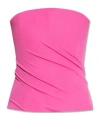 Versace Off-shoulder Tops In Pink