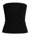 Versace Off-shoulder Tops In Black