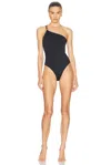 Versace One Piece Swimsuit In Black