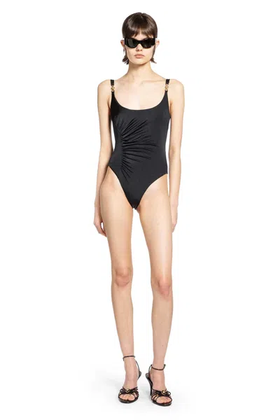 Versace One-piece Swimsuit In Black