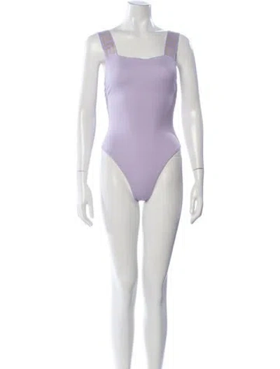Pre-owned Versace One-piece In Neutral