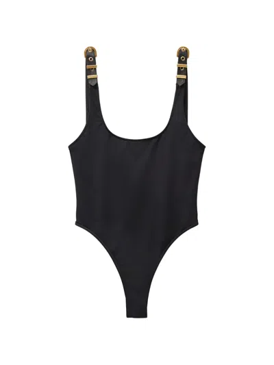 Versace One-piece Swimsuit In Black