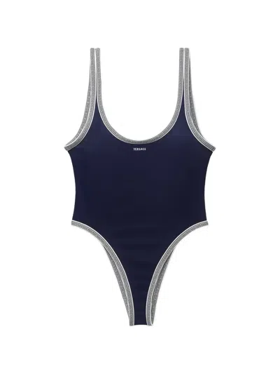 Versace One-piece Swimsuit In Animal Print