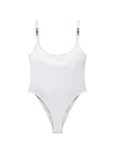 Versace One-piece Swimsuit In White