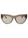 Versace Opal Brown Acetate Sunglasses In Brown