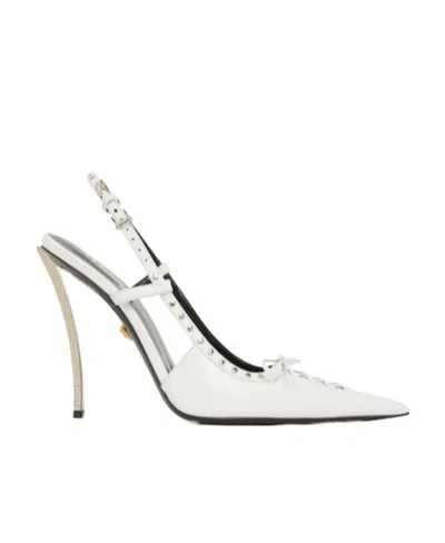 Versace Open-heeled High Heels
