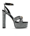 Versace Open-toe High-heeled Sandals
