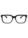 Versace Medusa-plaque Eyeglasses In Black