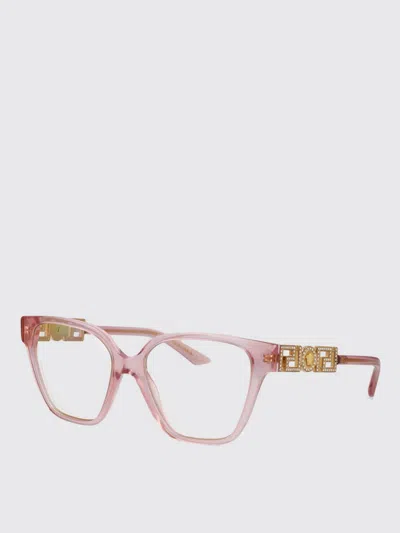 Versace Optical Frames Woman  In Pink
