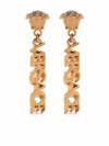 Versace Medusa Head Motif Drop Earrings Pair