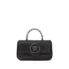 Versace La Medusa Mini Bag In Black