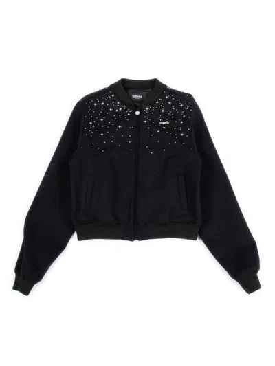 Versace Kids' Outerwear In Black