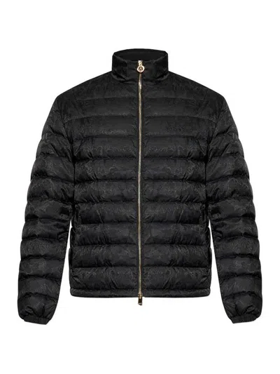 Versace Outwear Waistcoat In Black