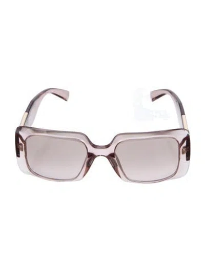 Pre-owned Versace Oversize Gradient Sunglasses