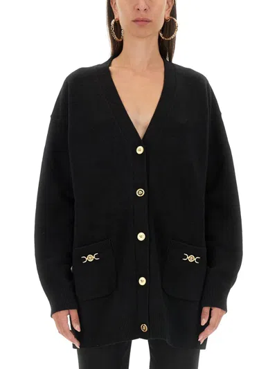 VERSACE VERSACE OVERSIZED CARDIGAN