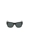 Versace Oversized Sunglasses In Black