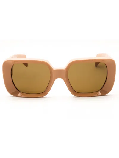 Versace Oversized Women's Sunglasses In Brown