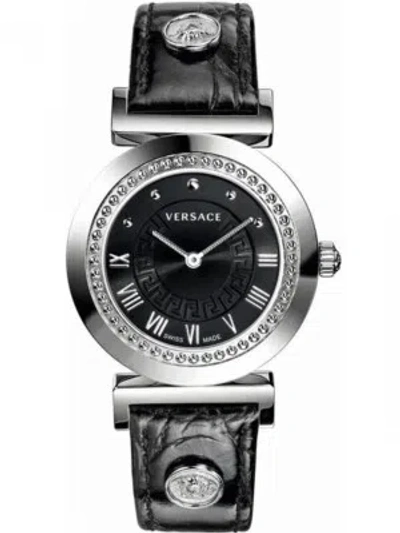 Pre-owned Versace P5q99d009s009 Vanity Ladies Watch 35mm 3atm