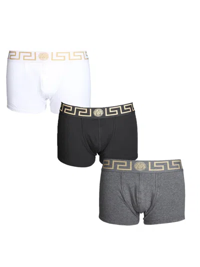 VERSACE PACK OF THREE BOXERS