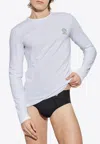 Versace Pack Of Two Medusa-print Undershirt In White