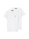Versace Pack Of Two T-shirts In White