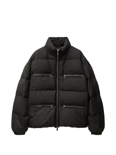 Versace Padded Jacket In Black