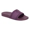 Versace Palazzo Medusa Pool Slide 'burgundy' In Purple