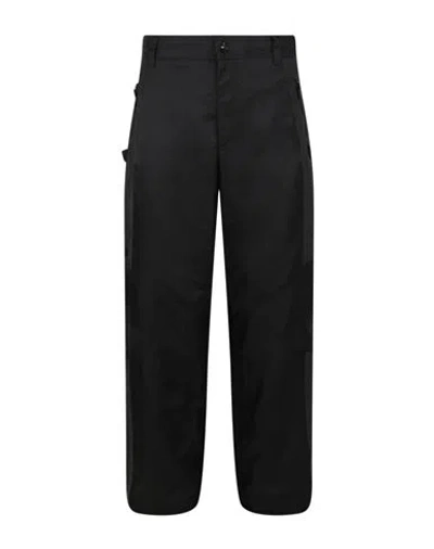 Versace Paneled Straight Leg Pants Man Pants Black Size 34 Polyamide