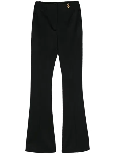 Versace Stretch Wool Pant Clothing In Black
