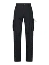 Versace Cargo Pants In Black